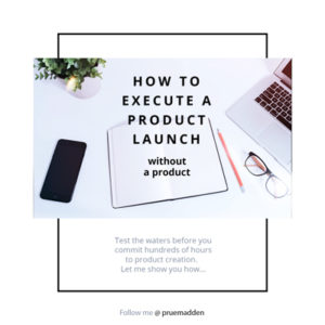 How to execute a product launch without a product