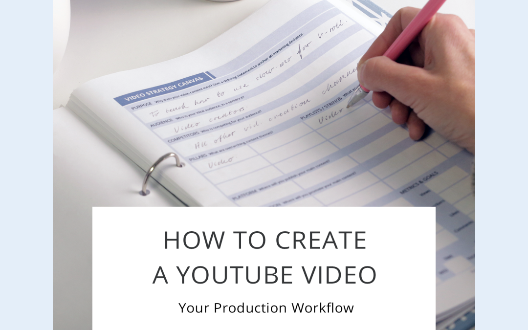 How to create a YouTube Video